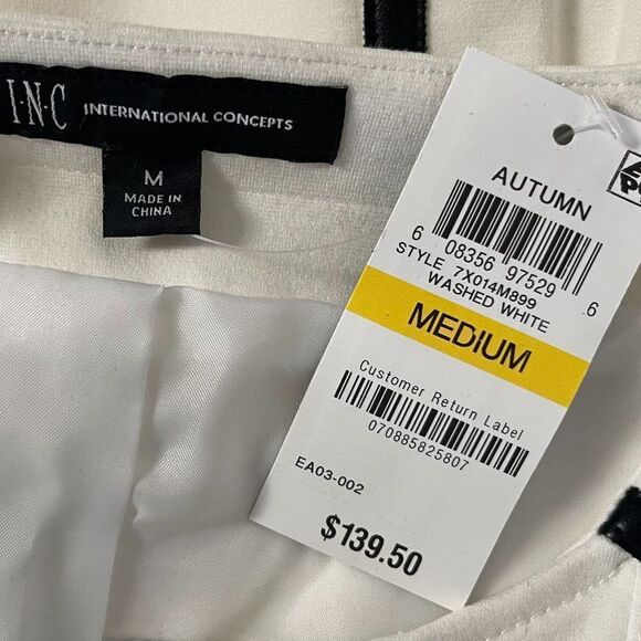 Inc Blazer With Zip Pockets - Picture 3 of 3